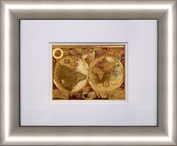 Picture of Gold Foil Gold Map GL00789