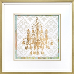Picture of Damask Chandelier IV  GL01230