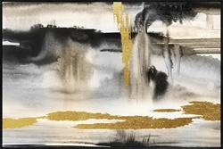 Picture of Golden Foil on Grey and Black OP0906-1