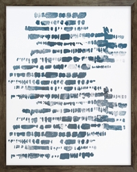 Picture of Teal Blue Watercolor l              GL1690