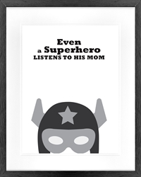 Picture of Superhero Listens to his Mom ll              GL267