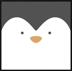 Picture of Penguin Face                              CA0500-1