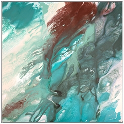 Picture of Blue Abstract Ocean l             OP1501-1