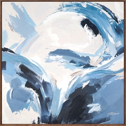 Picture of Abstract with Lighter Pink and Blue   OP1598-1