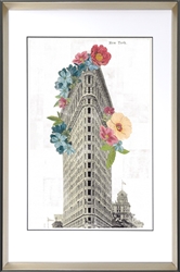 Picture of Floral Flat Iron                             GL0164     