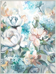 Picture of Light Blue Flowers         OP1892-1