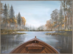 Picture of Lake Boat                OP1994-1