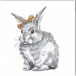 Picture of Baby Grey Bunny    CW00148