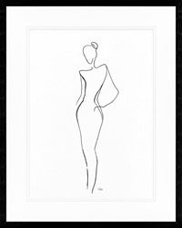 Picture of B&W Sketch V        GL929-1